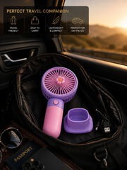 Mini Portable USB Rechargeable Hand Fan