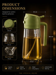 Cooking Oil Spray Bottle for Air Fryer & Kitchen Use