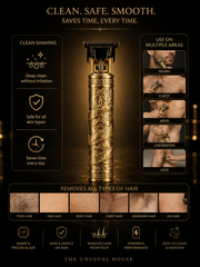 Dragon Gold Body Trimmer for Men – Multi-Use Grooming