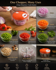 Manual Mini Food Chopper for Everyday Prep