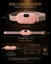 Portable Reusable Heating Massage Belt for Everyday Comfort