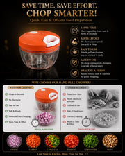 Manual Mini Food Chopper for Everyday Prep