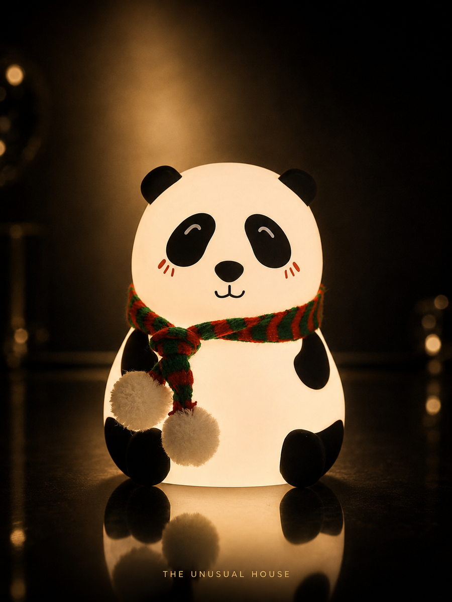 Panda Lamp, Night Lamp for Kids, Panda Touch Silicone Lamp