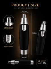 Nose & Ear Hair Trimmer for Personal Grooming